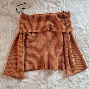 Off the shoulder sweater